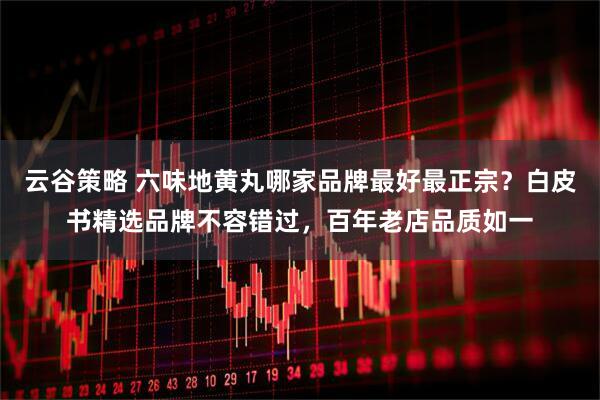 云谷策略 六味地黄丸哪家品牌最好最正宗？白皮书精选品牌不容错过，百年老店品质如一